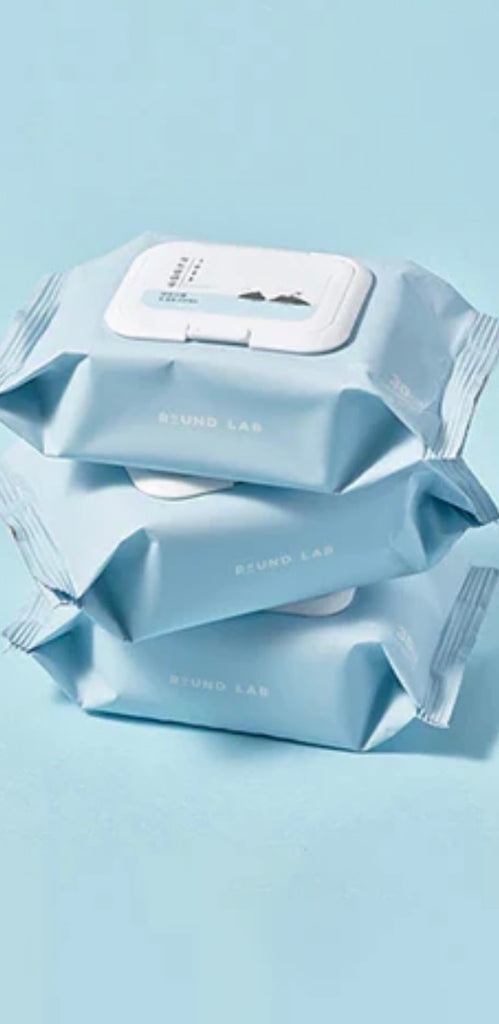 K Beautie: Dokdo Water Cleansing tissue 30 Count - - Round lab