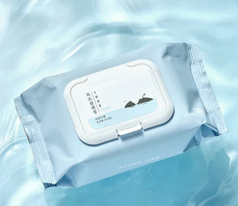 K Beautie: Dokdo Water Cleansing tissue 30 Count -  - Round lab