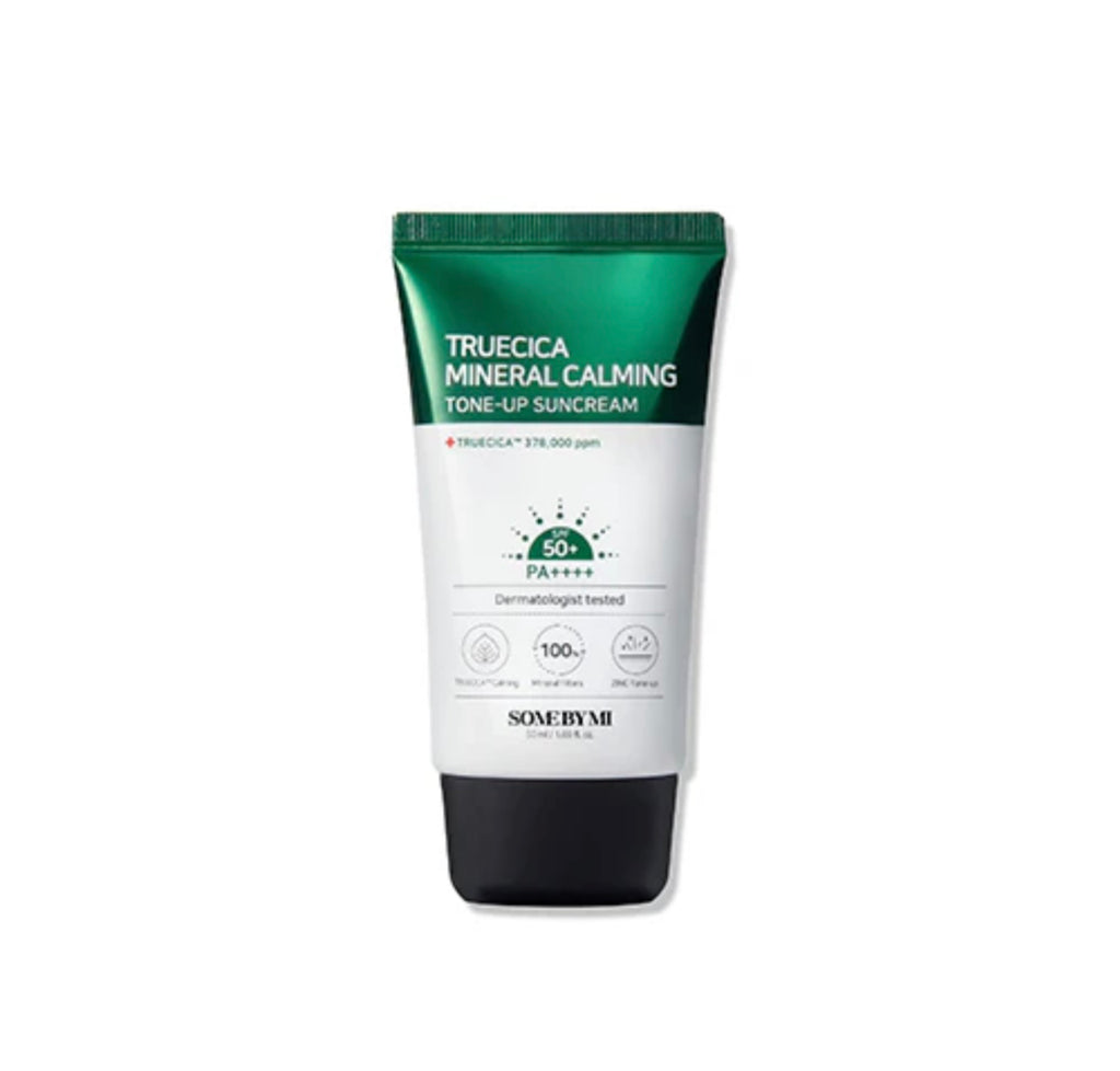 K Beautie: Truecica mineral calming suncream 50+ PA -  - Somebymi