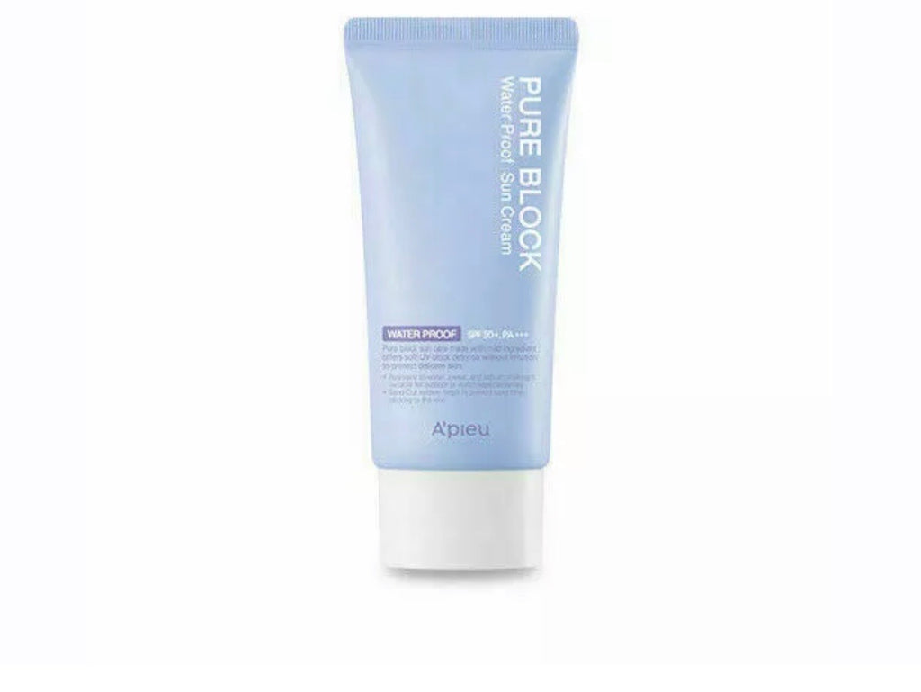 K Beautie: A’pieu Pure Block Water Proof Sun Cream -  - K Beautie